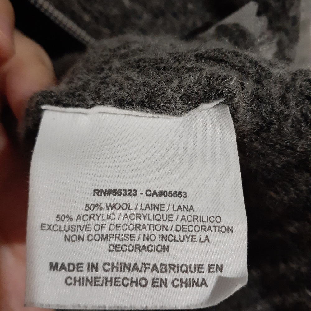 Grey Nike Wool Blend Track Jacket - Picture 6 of 9
